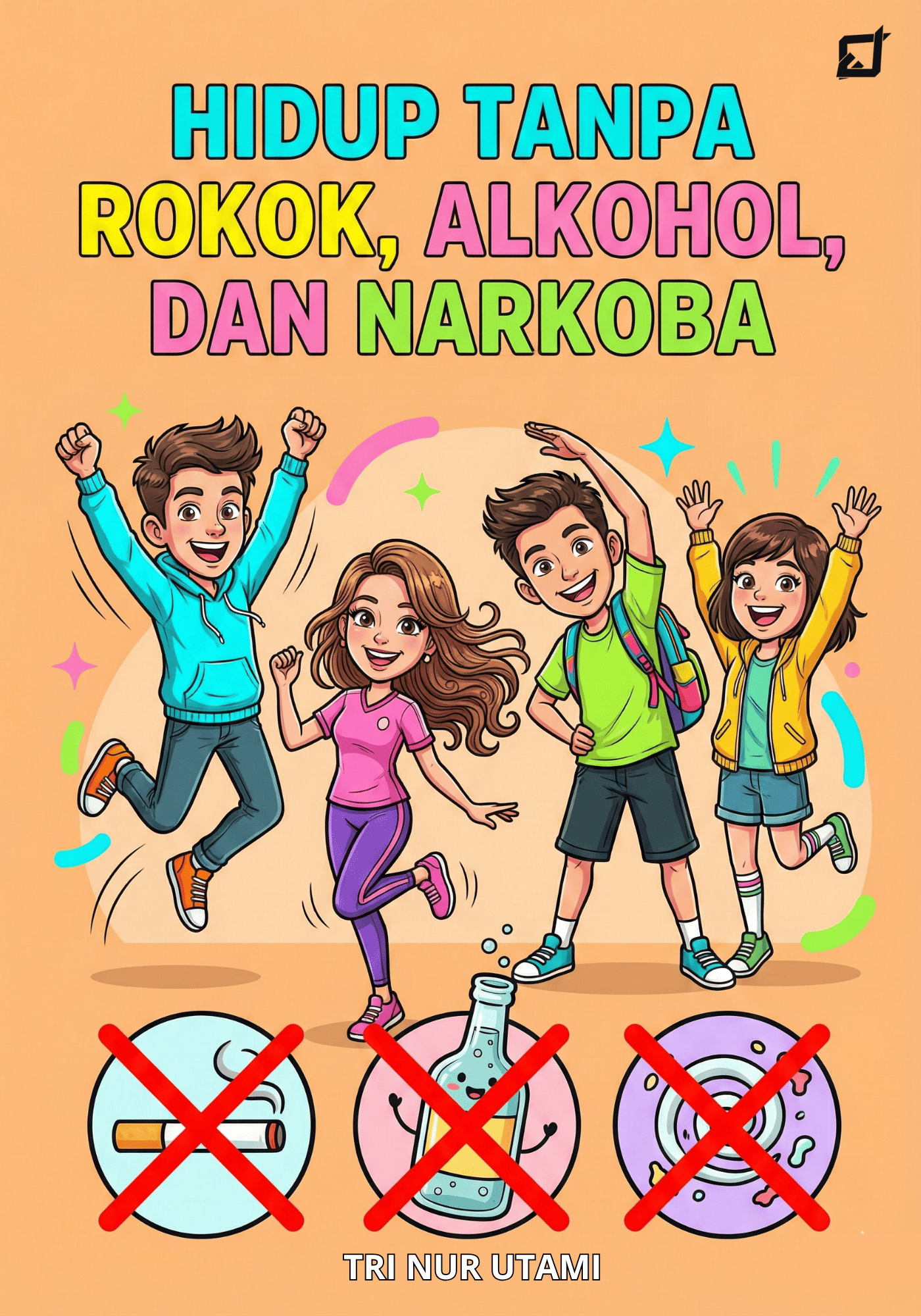 Hidup Tanpa Rokok, Alkohol, dan Narkoba